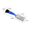 thumbnail image 3 of Car Ac Vent Cleaning Brush with Replaceable Coral Fleece Cover, Super Soft Nylon Bristles for Dusting Lcd Screens & Interior Vents, Compact Design for Detailing Cars & Trucks,Vsgery, 3 of 8