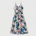 thumbnail image 4 of PatPat Mommy And Me Vacation Outfits For Women Mother Daughter Matching Dresses Sets Plant Floral Print Slip Dresses, 4 of 7