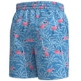 thumbnail image 2 of Traje de Baño Simply Basic Para Hombre Estampado Flamingos Azul T CH, 2 of 4