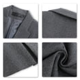 thumbnail image 6 of AZoiNM Women's Tailored One Button Blazer Slim Fit Stretch Polyester Work Jacket, 6 of 6