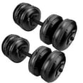 thumbnail image 2 of Hombre Fitness portátil ajustable con agua llena mancuerna brazo entrenamiento muscular equipo para el hogar 20?25KG negro, 2 of 8