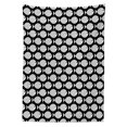 thumbnail image 3 of Ambesonne Animal Tablecloth Rectangular Table Cover, Marine Creatures Sea, 60"x90", Black White, 3 of 4