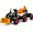 Orange, variant on 24V Kids Ride On Electric Tractor Toy with 4-in-1 Construction Attachments, Excavator Dump Truck Bulldozer Ride On Car with Parent Remote, 3 Speeds, Swivel Seat, Music, LED Tail Light, Green