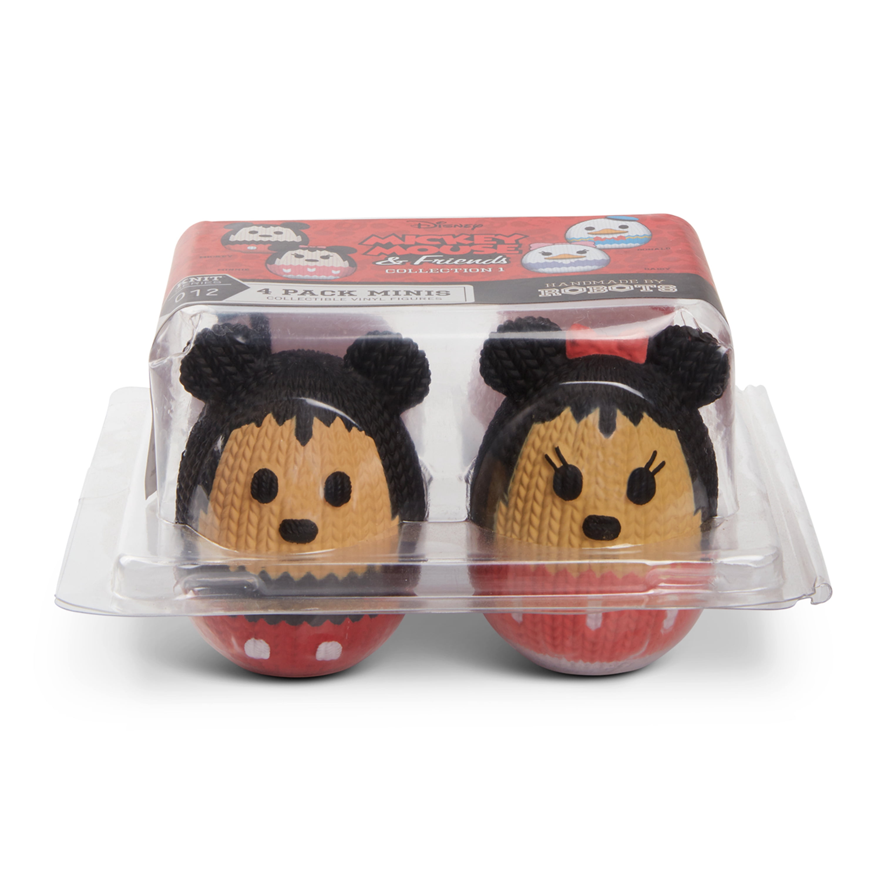 Mickey and Friends Mini Egg 4PK – Handmade By Robots Collectible Walmart Exclusive