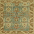 thumbnail image 1 of Ahgly Company Indoor Square Abstract Copper Green Oriental Area Rugs, 3' Square, 1 of 6