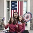 thumbnail image 5 of PMU 30 x 60in Patriotic American Flag Door Cover | 4th Of July Patriotic Decorations | Fourth of JulyFlag Outdoor | USA Flag Door cover | Easy to Hang Patriotic Party Decorations (3/Pkg) Pkg/1, 5 of 7