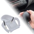 thumbnail image 4 of Auto Gear Shifter Knob Cover Hoodie Sweatshirt Decoration Shifter Protector White, 4 of 7