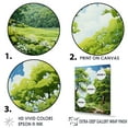 thumbnail image 3 of Designart "Lush Green Oak Allure I" Tree Oak Floater Framed Wall Decor, 3 of 5