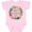 AD-Pink, variant on Inktastic Happy Mother's Day Flowers Boys or Girls Baby Bodysuit