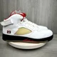 thumbnail image 5 of Ni - ke Ni - ke Air Jordan 5 Fusion White Varsity Red Black Mens 15 318608-161 Sneakers OG, 5 of 5