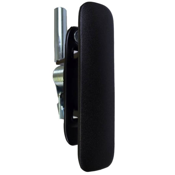 PT Auto Warehouse FO-3903A-R1 - Outside Sliding Door Handle, Metal Black - Passenger Side Rear Fits select: 2008-2018 FORD ECONOLINE