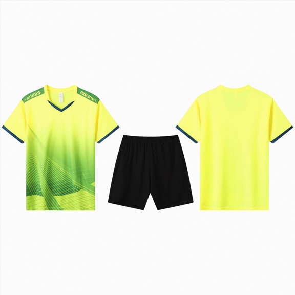 UAYOTSE Boys' Summer Short Sets, Breathable Running 2 Piece Athletic Outfit Sets Activewear,Sizes 5-6 Years