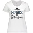 thumbnail image 3 of Inktastic Mother Of The Groom Wedding Party Women's Plus Size T-Shirt, 3 of 5