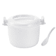 thumbnail image 1 of Horno Microondas Portátil, Olla Arrocera, Vaporera Multifuncional, Lonchera Aislante, Utensilios para Cocinar Al Vapor para Microondas, 1 of 5
