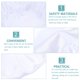 thumbnail image 5 of Homoyoyo 2Ud Sleep Caps Elásticos De Satin Para Uso Diario En Casa Y Protección De Largo, 5 of 6