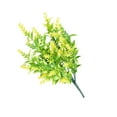 thumbnail image 2 of 12 Pieces Artificial Flower Fake Plant Simulation Bridal Bouquet Plants Flowers Christmas Party Photography Props Yellow, 2 of 10