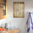 thumbnail image 3 of Kitchen Witchery Decor Vintage Metal Tin Sign Kitchen Witchery Signs Witch Knowledge Poster Kitchen Wall Decorations 8X12 inch, 3 of 5