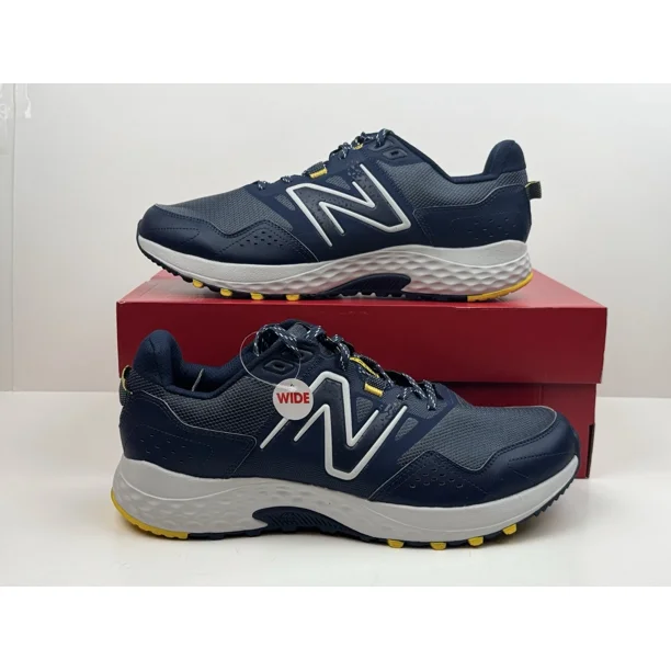 New Balance 410v8 Trail Running Shoes Men’s Size 8.5 4E Wide Blue/Grey MT410NY8