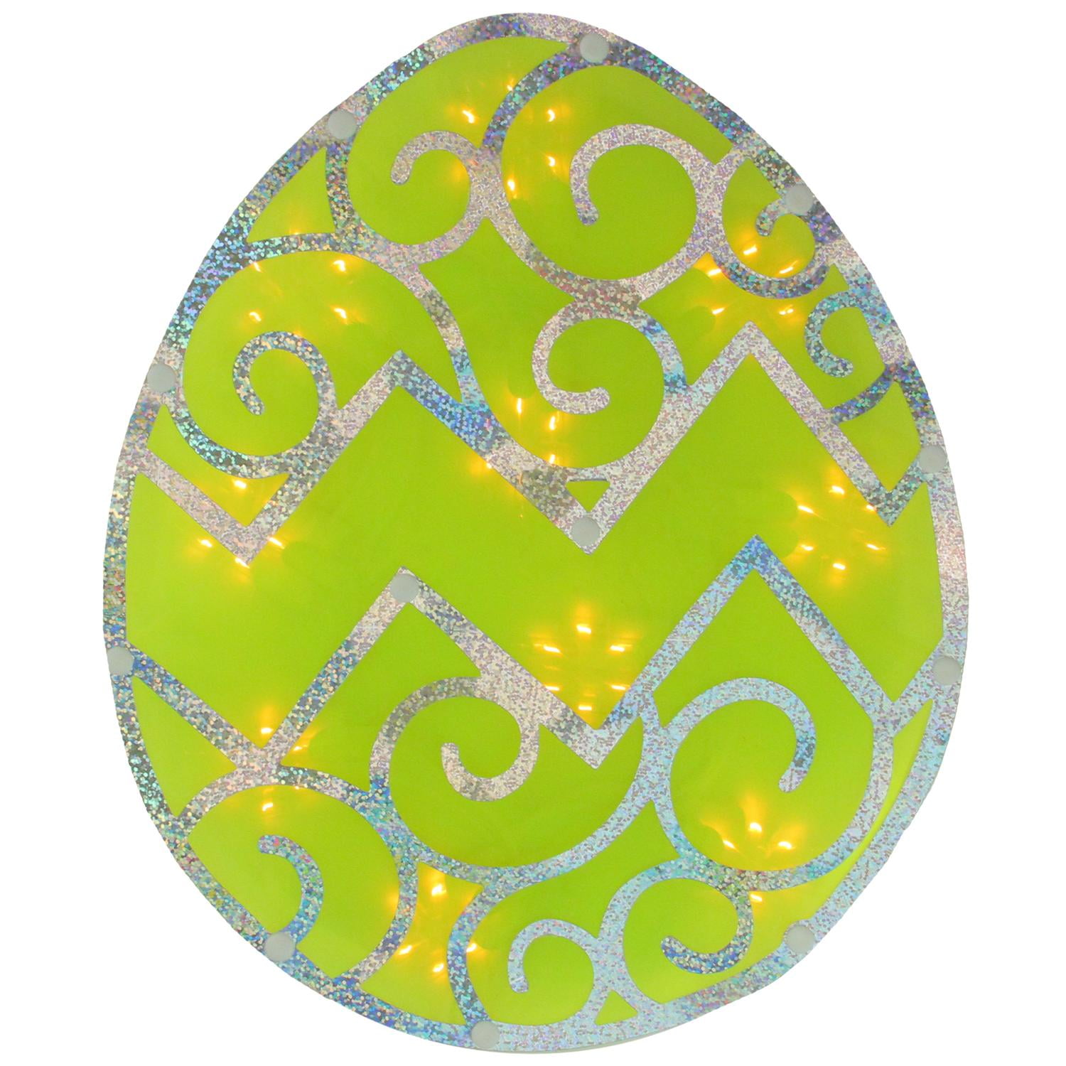 Impact Lighted Window Easter Egg Outdoor Decor Outdoor Holiday