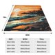 thumbnail image 3 of Fotbe Serene Ocean Sunset Manta de Franela Acolchonada con Estampado, Súper Suave y Esponjosa, Extra Grande para Sofá, Cama, Uso Todo el Año-60"x50", 3 of 7