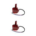 thumbnail image 1 of Kenally Unique Middle Finger Motorcycle Taillight Tail Rear LED 12V Lamp Light Brake Tipo 1 2piezas, 1 of 1