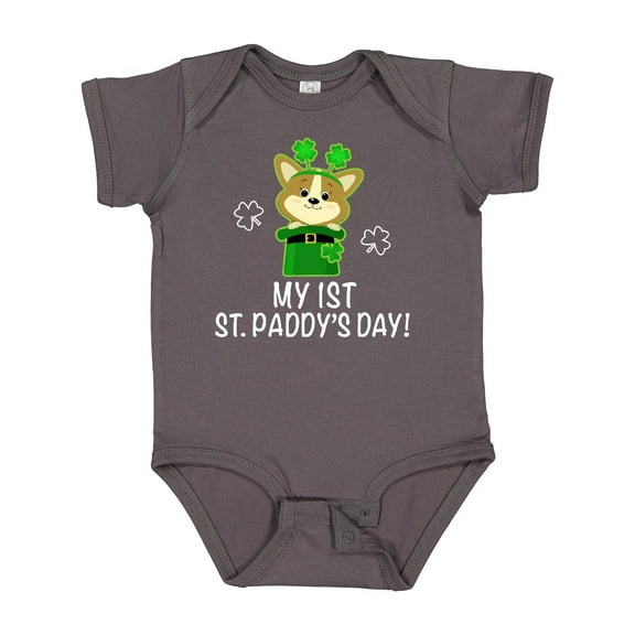Inktastic First St Patricks Day Boys or Girls Baby Bodysuit
