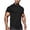 Black, variant on Avirosel Men's Casual Breathable Mesh Lapel Short Sleeve Tactical Polo Shirt for Outdoor Golf Sports Black