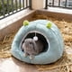 thumbnail image 4 of Cama para gatos, cálida y mejorada, para acurrucarse en invierno. Peluches suaves y relajantes, antiansiedad, con tela acolchada extraíble. Cama para mascotas., 4 of 7