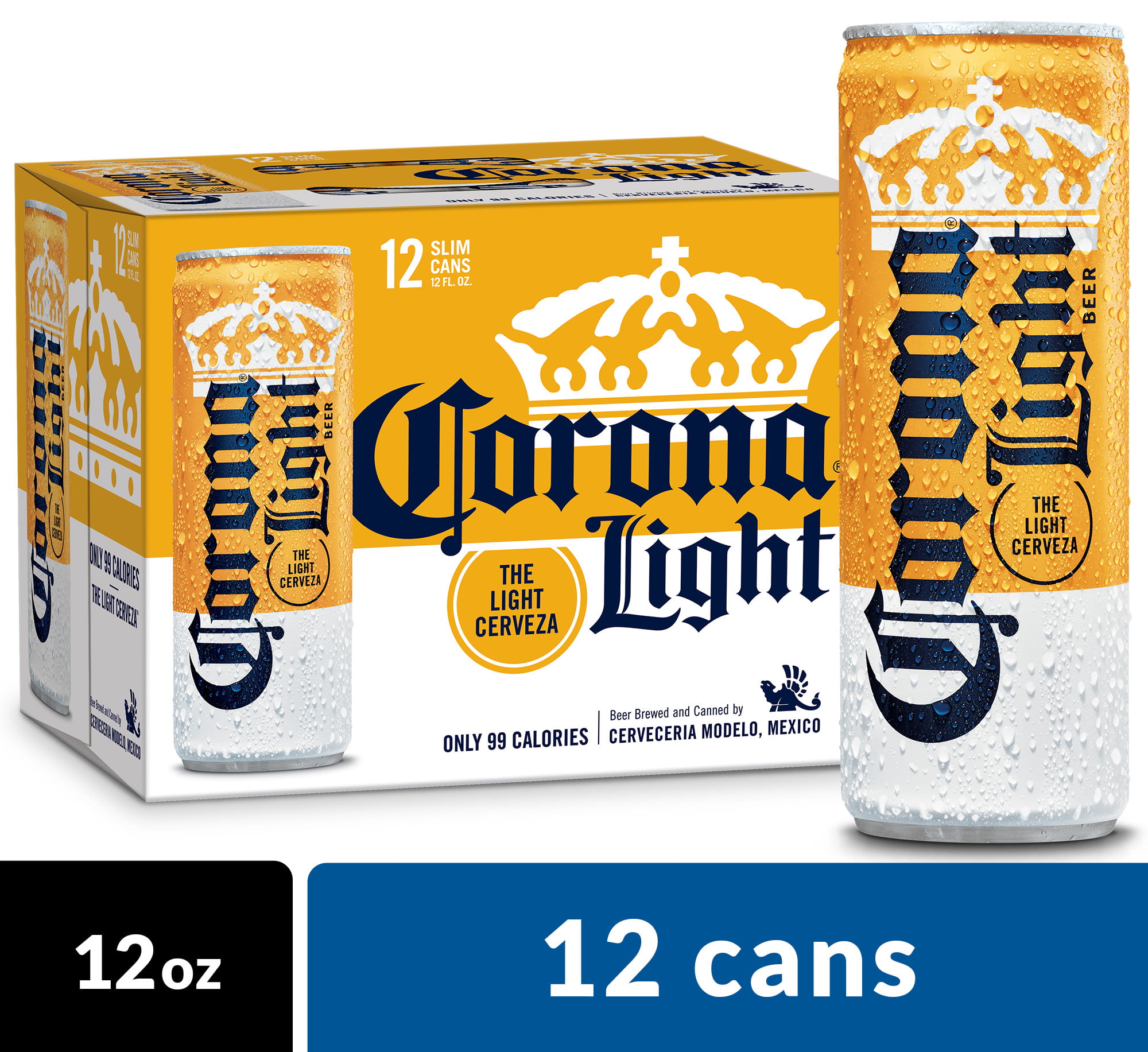 Corona Light Lager Beer – 12pk/12 fl oz Cans – BrickSeek