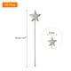 thumbnail image 2 of Uxcell 10 Pcs Palillos de Cóctel con Acero Inoxidable, Palillos de Fruta de Acero Inoxidable, Estrella, Plata, 2 of 6
