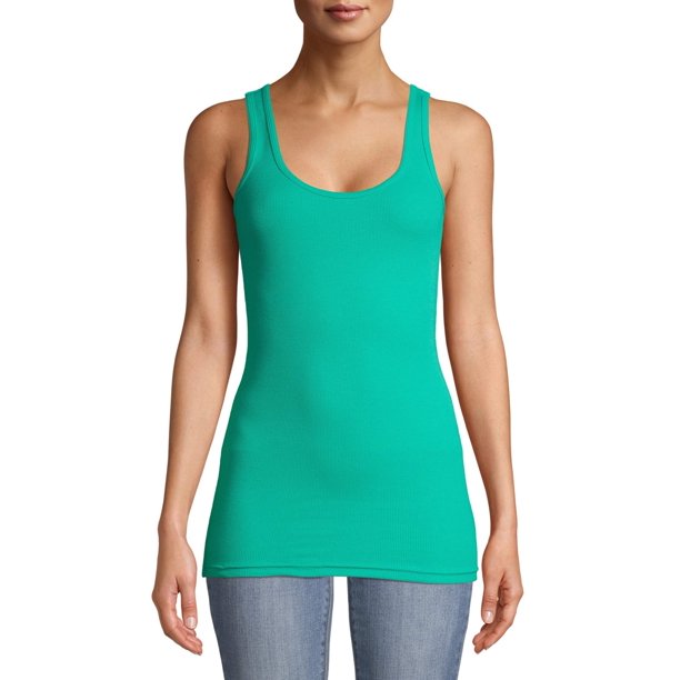 Time And Tru Women's Ribbed Tank Top