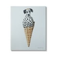 thumbnail image 4 of Stupell Industries Dalmation Dog Ice Cream Scoop Waffle Cone , 24 x 30, Design by Coco de Paris, 4 of 5