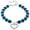 Dark Blue, variant on Dog Pearl Necklace Collar,Fancy Cat/Dog Wedding Collar Jewelry with Crystal Rhinestone Heart Pendants Girl's Bling Pet Collar Birthday Gift for Puppy Kitten Small Medium Large Dogs