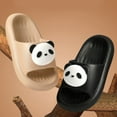thumbnail image 5 of Fshinging Children'S House Slippers Soft Eva Indoor Outdoor Casual Comfortable Panda Print Beach Pool Shoes Size 11-11.5 Years, 5 of 5