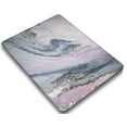thumbnail image 3 of Hard Shell Case Cover for 2022-2016 Release MacBook Pro 13 inchs Touch ID Cable Tie Model: A1706&A1708&A1989&A2159&A2251&A2289&A2338 M1 Marble 80, 3 of 5