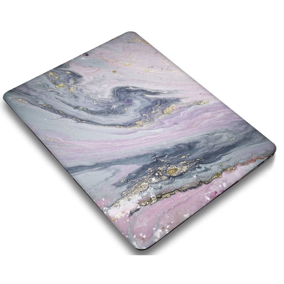 KSK KAISHEK Protective Case Hard Cover Only for MacBook Pro 16 inchs 2019-2020 A2141 + Black Keyboard Cover, Marble 80