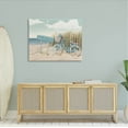 thumbnail image 2 of Stupell Industries Beach Cruiser Blue Bicycle Boast Graphic Art Gallery Wrapped Canvas Print Wall Art, Design by James Wiens, 2 of 7
