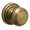Antique Brass, variant on Schlage Fa170-And Andover Non-Turning One-Sided Dummy Door Knob Featuring A Decorative