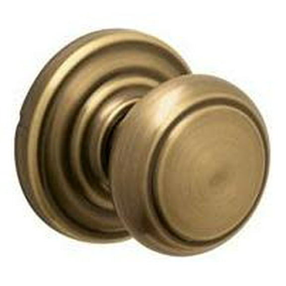 Schlage F170 Andover With Andover Rose Half Dummy Antique Brass Finish
