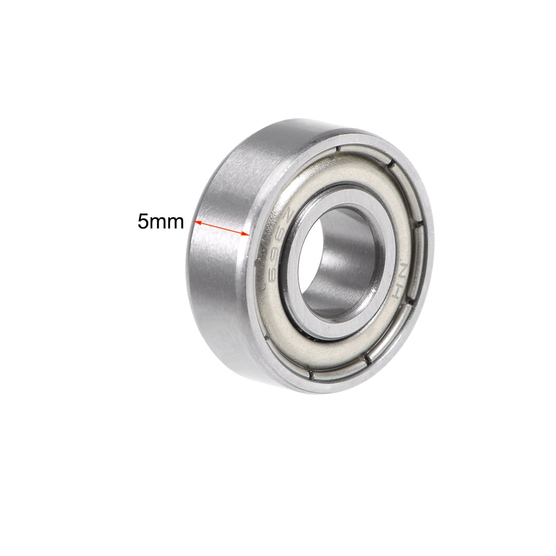 10pcs 696ZZ 6x15x5mm Ball Bearings Double Shielded Miniature Bearings