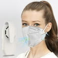 thumbnail image 1 of SuoKom Mask Fan Convenient Clip Fan Usb Charging Small Fan, 1 of 9