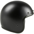 thumbnail image 2 of .38 Retro Helmet Matte Black Lg, 2 of 4