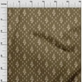 thumbnail image 3 of oneOone Cotton Cambric Brown Fabric Block Sewing Fabric By The Yard Printed Diy Clothing Sewing Supplies 56 Inch Wide-5O, 3 of 6
