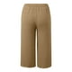 thumbnail image 5 of Pantalones deportivos informales de cintura alta y pierna recta para mujer - Poliéster spandex, cintura elástica, ligeros y transpirables para yoga/running, 5 of 8