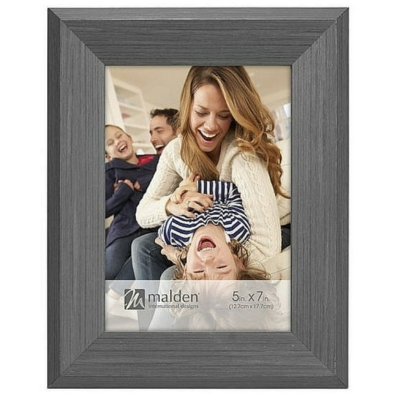 BERKELEY TUXEDO-GRAY 5x7 frame by Malden - 5x7