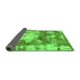 thumbnail image 2 of Ahgly Company Indoor Rectangle Abstract Green Modern Area Rugs, 2' x 4', 2 of 4