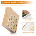 thumbnail image 5 of Yayeee Napkin Holder for Table Kitchen Paper Tissue Organization, Retro Pink Stars, 5 of 8
