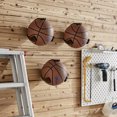 thumbnail image 3 of Danya B. Wall Mount Ball Holder and Organizer for Basketballs - Set of 3, 3 of 4