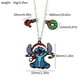 thumbnail image 5 of Collar de dibujos animados de Lilo & Stitch de Disney, colgante de insignia de Metal de puntada de Navidad, accesorios de joyería Kawaii, 1 pieza, 5 of 5