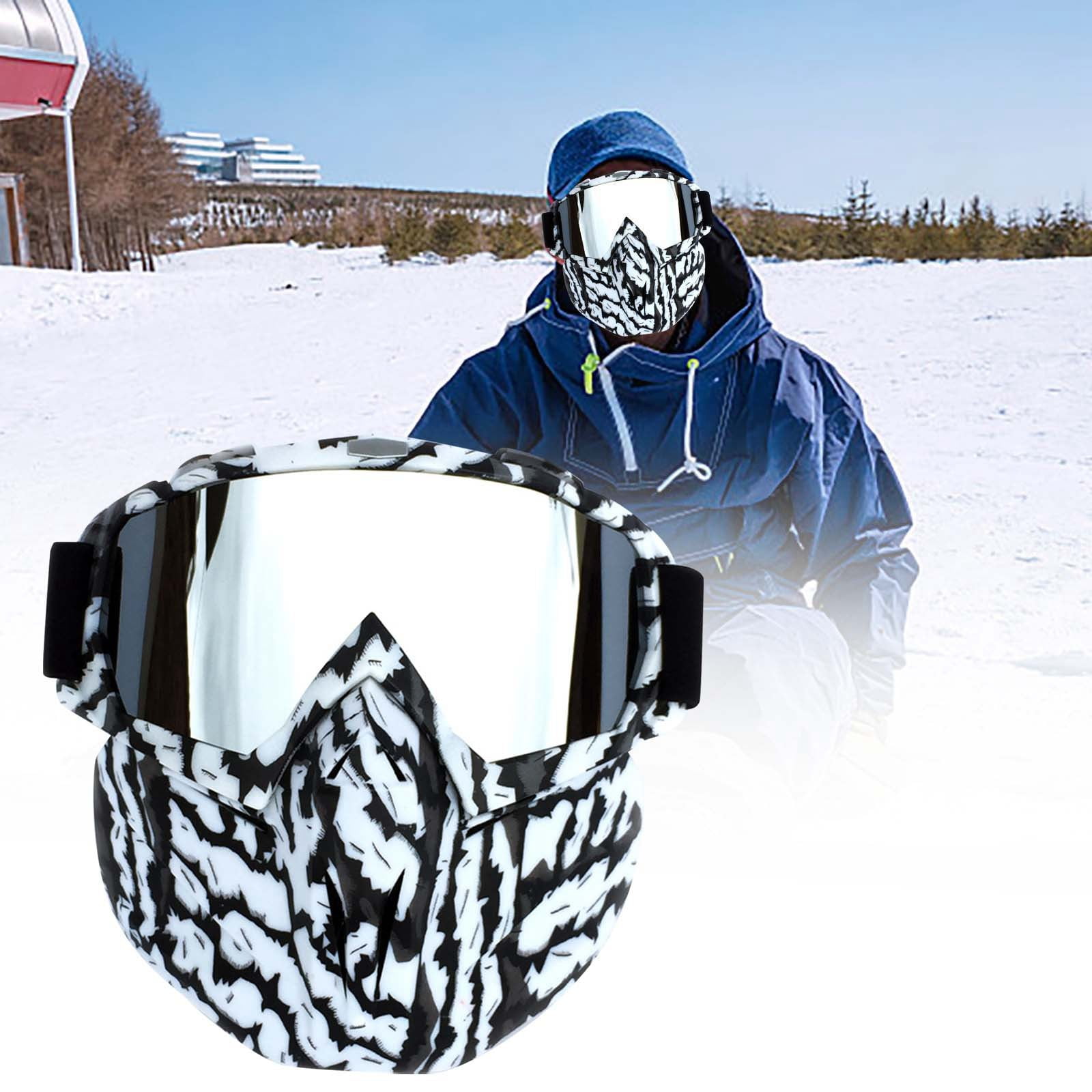 AJGRHE Motorcycle Goggles Off Road Racing Eyewear for Ski Wind and Riding Glasses B